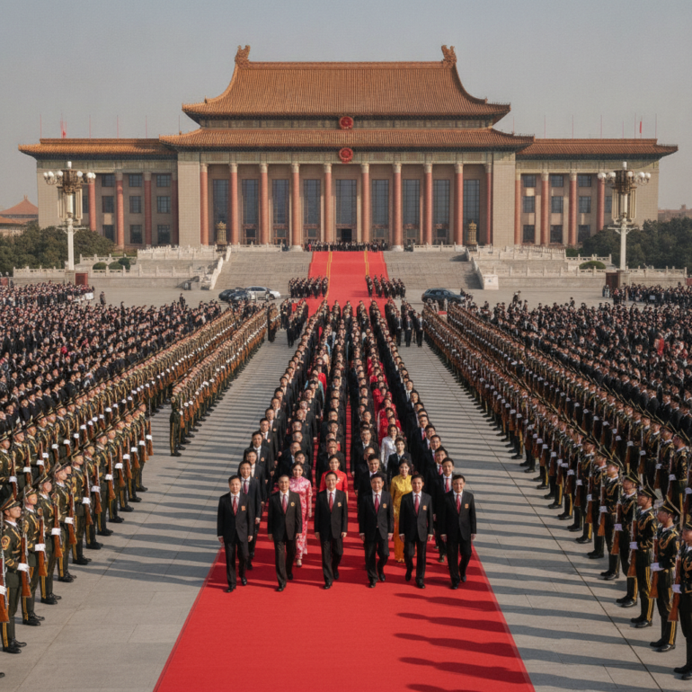 Staatsbesuch in China.