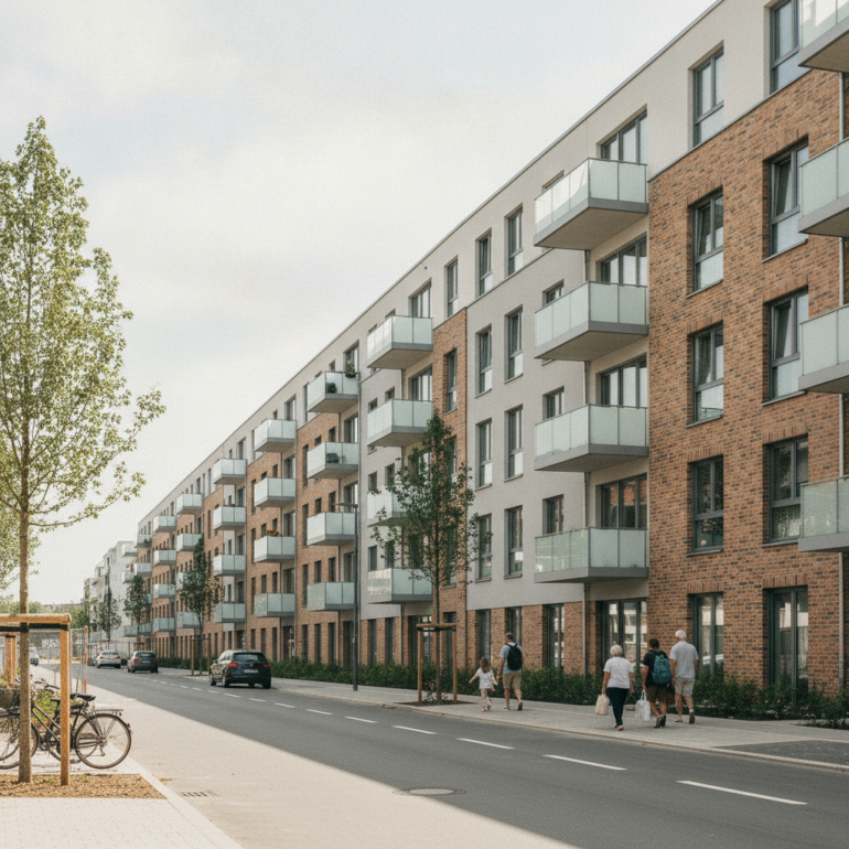 Neues Gesetz soll Bauen von bezahlbarem Wohnraum erleichtern.