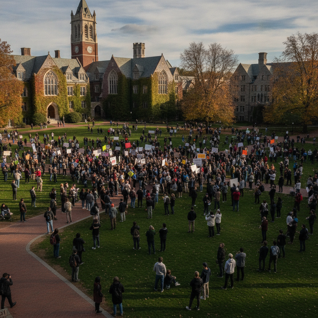 Internationaler Protest nach mutmaßlicher Gruppenvergewaltigung in den USA.