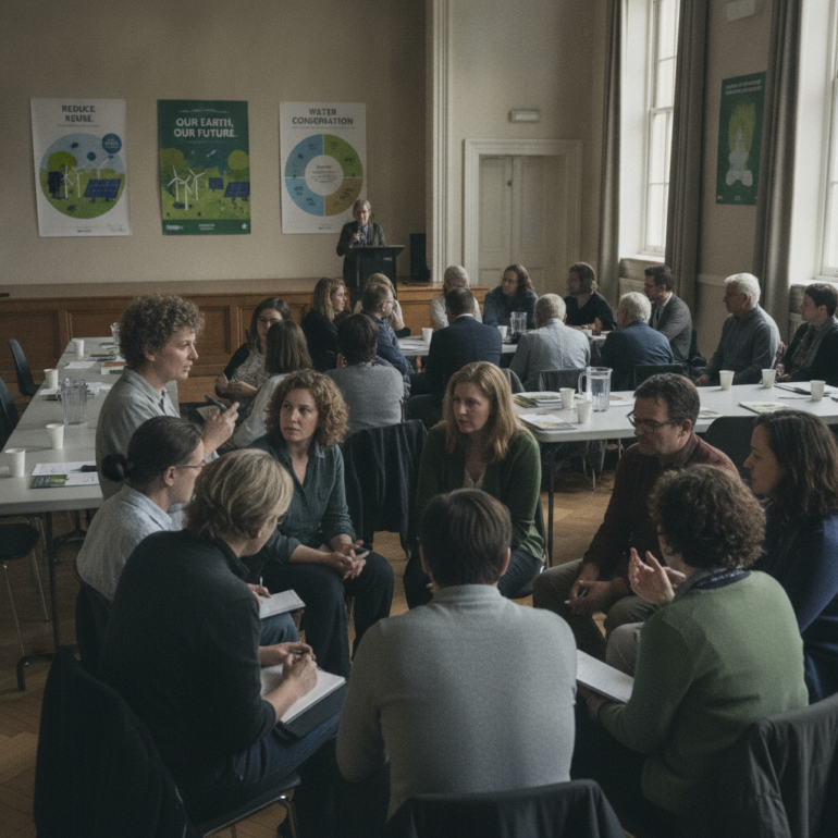 SPD-naher Verein startet "Projekt 2045" für Klimaschutz.